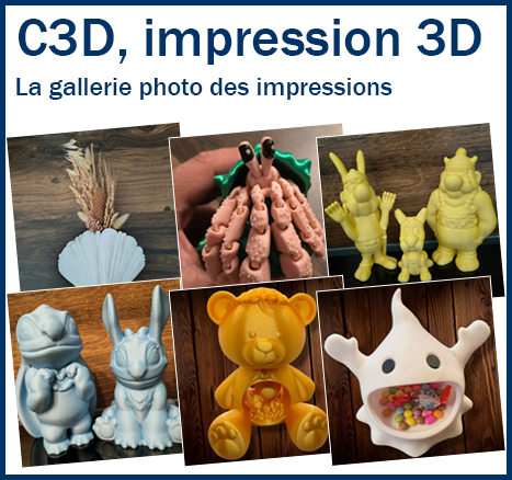 Galerie d'impression 3D